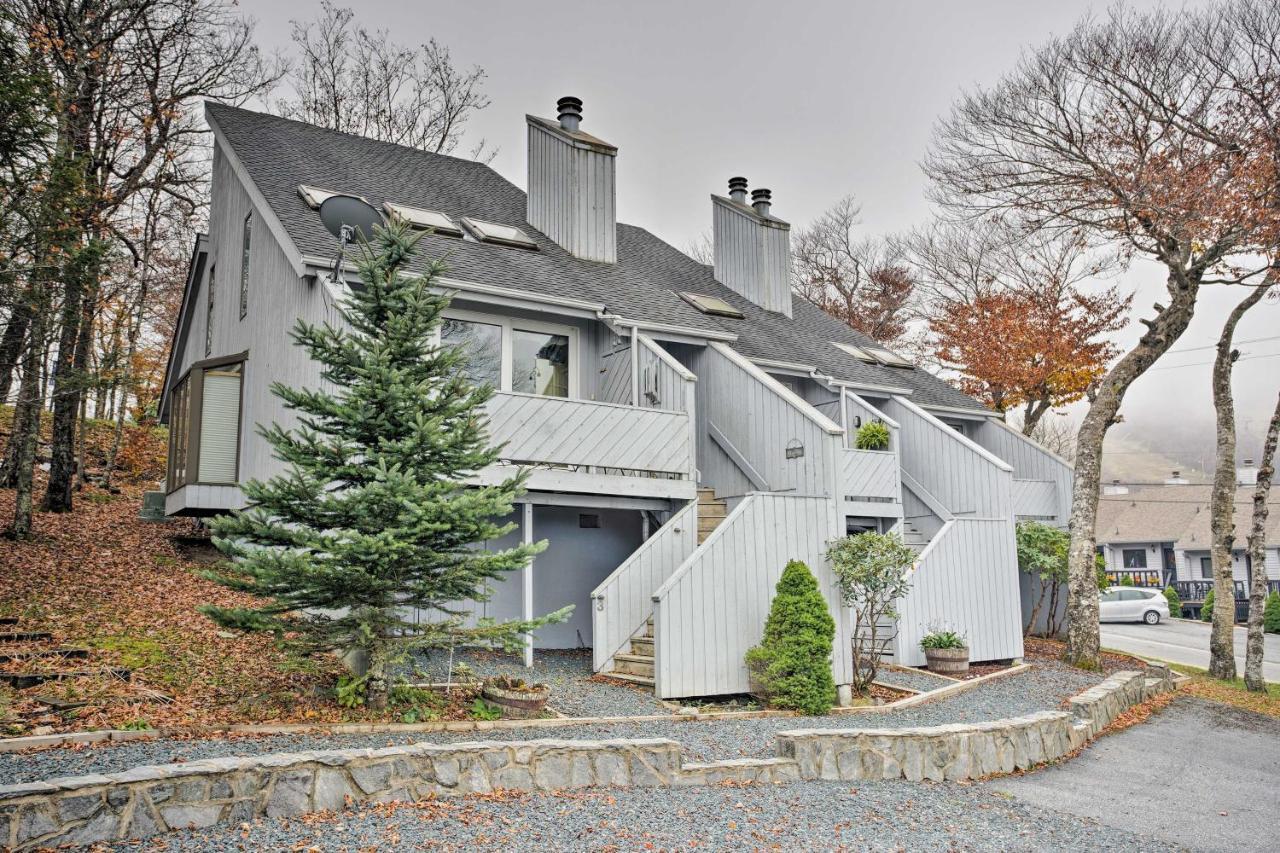 Pet-Friendly Beech Mountain Condo Steps To Slopes Exterior photo